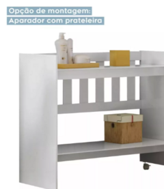 Mini Berço Rubi Multifuncional Mdf 5 Em 1 Com Colchão Grátis - loja online