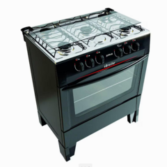 Fogão Braslar 5 Bocas Sírius Plus Automático Mesa de Inox