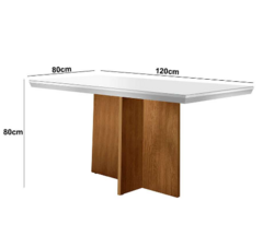 Conjunto de Mesa de Jantar Berlim II com Tampo de Vidro Off White e 4 Cadeiras Grécia Veludo Creme - loja online