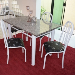 Conjunto de Mesa Max 4 Cadeiras Ibiza