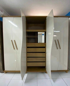 GUARDA ROUPA CASAL 6 PORTAS MASTER PLUS 100%MDF - comprar online