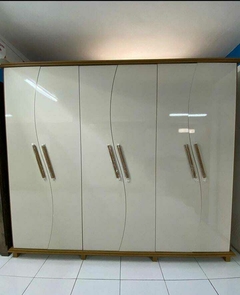 GUARDA ROUPA CASAL 6 PORTAS MASTER PLUS 100%MDF