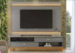 conjunto rack lisboa Para TV até 70'' - comprar online