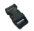 Hebilla mochilera negra de 25mm. x 25u.