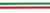 Cinta bandera italiana N°3 x 10mts. - comprar online