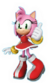 Aplicaciones Amy Rose x 6u.