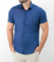 Camisa MC Slim Fit Básica Biaso – Marinho