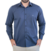 Camisa ML Comfort Fil a Fil Biaso – Azul Profundo