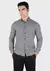 Camisa ML Slim Fit Xadrez- Cinza e Marinho