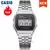 Casio assista homens relógio de ouro top marca de luxo led digital à prova d 'água de quartzo homens relógio esportivo militar relógio de pulso. - comprar online