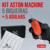 Kit Tatuagem Tattoo 5 Biqueiras Bico + 5 Agulhas RM MG RL RS Traço Pintura - Ecommerce Line