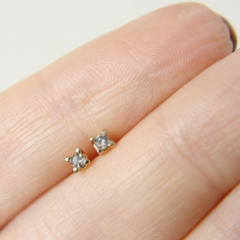 Mini studs de diamantes - tienda en línea