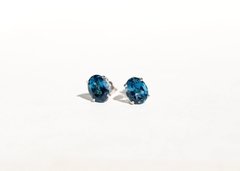 Aretes de topacio London blue de 4.6ct - comprar en línea