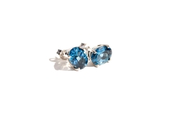 Aretes de topacio London blue de 4.6ct en internet