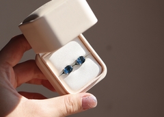 Aretes de topacio London blue de 4.6ct - tienda en línea