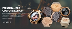 BOBOBIRD Wooden Men's Watch Top New Japanese Miyota Sports Chronograph Calendar Wristwatch Engraved Gift Box Relogio Masculino - Petiscas da Shopee