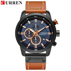 #03 - CURREN Fashion Date Quartz Men Watches Top Brand Luxury Male Clock Chronograph Sport Mens Wrist Watch Hodinky Relogio Masculino - loja online