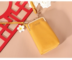 #116 - Fashion Small Handbags Crossbody Bags Women Mini PU Leather Shoulder Messenger Bag For GirlBolsas Ladies Phone Purse Zipper Flap - Petiscas da Shopee