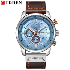 #03 - CURREN Fashion Date Quartz Men Watches Top Brand Luxury Male Clock Chronograph Sport Mens Wrist Watch Hodinky Relogio Masculino