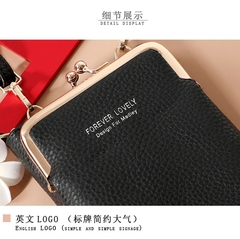 #116 - Fashion Small Handbags Crossbody Bags Women Mini PU Leather Shoulder Messenger Bag For GirlBolsas Ladies Phone Purse Zipper Flap - Petiscas da Shopee