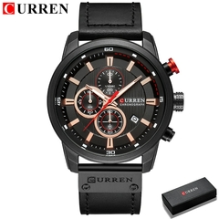 #03 - CURREN Fashion Date Quartz Men Watches Top Brand Luxury Male Clock Chronograph Sport Mens Wrist Watch Hodinky Relogio Masculino na internet