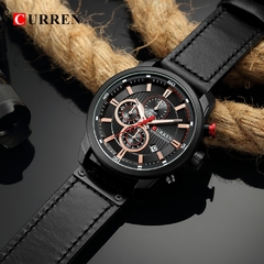 #03 - CURREN Fashion Date Quartz Men Watches Top Brand Luxury Male Clock Chronograph Sport Mens Wrist Watch Hodinky Relogio Masculino - comprar online