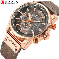 #03 - CURREN Fashion Date Quartz Men Watches Top Brand Luxury Male Clock Chronograph Sport Mens Wrist Watch Hodinky Relogio Masculino