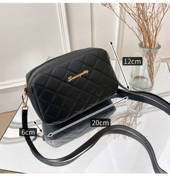 #113 - 2022 Tassel Small Messenger Bag For Women Trend Lingge Embroidery Camera Female Shoulder Bag Fashion Chain Ladies Crossbody Bags - Petiscas da Shopee