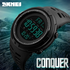 #05 - SKMEI Brand Men Sports Watches Fashion Chronos Countdown Waterproof LED Digital Watch Man Military Wrist Watch Relogio Masculino - Petiscas da Shopee