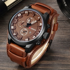 #08 - CURREN Men's Watches Top Brand Luxury Fashion&Casual Business Quartz Watch Date Waterproof Wristwatch Hodinky Relogio Masculino - FRETE GRÁTIS TODO BRASIL. - loja online