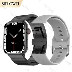 2022 NFC Smart Watch Men Women Smartwatch Door Access Unlock Custom Watch Face Bluetooth Call Wireless Charging Fitness Bracelet