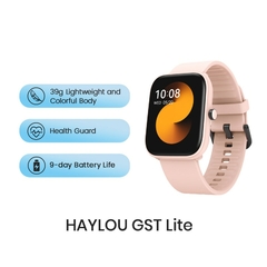 #01 - HAYLOU GST Smart Watch Men Women Watch Blood Oxygen Heart Rate Sleep Monitor 12 Sport Models Custom Watch Face Global Version na internet