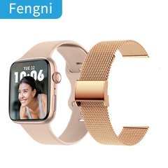 #02 - 2022 NFC Smart Watch Door Access Control Unlocking Smartwatch Men Women Fitness Bracelet Bluetooth Calls Heart Rate Detection - Petiscas da Shopee