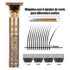 #09 - Professional Hair Trimmer Dragon Shaving Machine - Produto Pronta Entrega Brasil. na internet