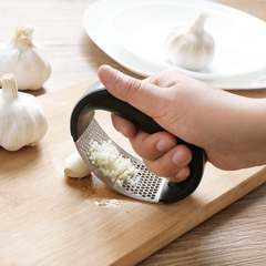 Espremedor de Alho Inox - Stainless Steel Garlic Press na internet