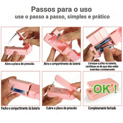 Imagem do Mini Selador de Sacola Manual - Mini Manual Bag Sealer