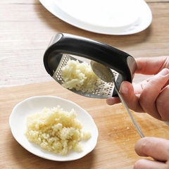 Espremedor de Alho Inox - Stainless Steel Garlic Press - loja online