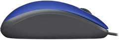 Logitech Mouse M110 Silent Azul Alámbrico en internet