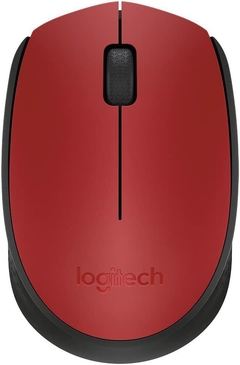Logitech M170 Ratón Inalámbrico, Color Rojo - comprar en línea