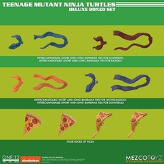 Figuras Mezco Teenage Mutant Ninja Turtles Deluxe Box Set - wildraptor videojuegos