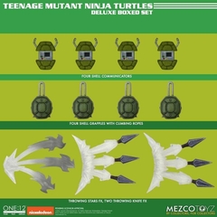 Imagen de Figuras Mezco Teenage Mutant Ninja Turtles Deluxe Box Set