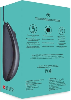 Logitech M90 Mouse con Cable USB - comprar en línea