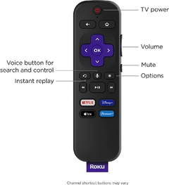 ROKU Streaming Stick 4K | Dispositivo de transmisión 4K/HDR/Dolby Vision con Control Remoto de Voz y Controles de TV en internet