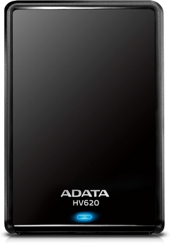 Disco Duro Portátil ADATA SLIM HV620S de 2 TB, USB 3.1. Color Negro. - comprar en línea