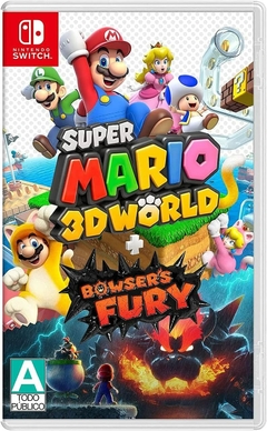 Super Mario 3D World + Bowser’s Fury - Standard Edition - Nintendo Switch