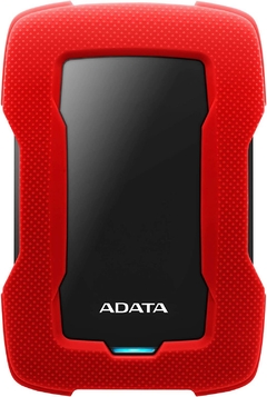 ADATA Disco Duro Externo HDD HD330, 1 TB, Rojo USB 3.1,Contra Polvo y Salpicaduras en internet