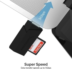 SABRENT SuperSpeed - Lector de tarjetas de memoria flash USB 3.0 en internet