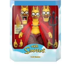 Super7 The Simpsons Devil Flanders - Figura de acción de 7 Pulgadas