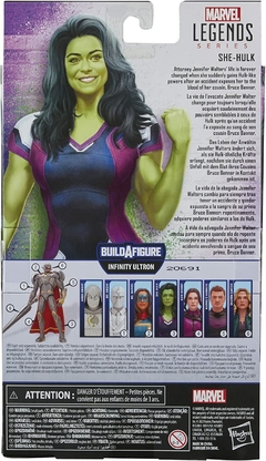 Marvel Legends Series- Wave Infinity Ultron Figura She Hulk - comprar en línea