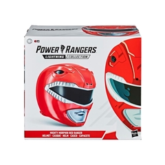 Casco Premium Power Rangers Lightning Collection - Mighty Morphin Red Ranger
